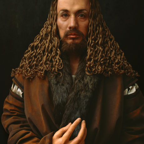 Self-Portraits through Art History (Dürer’s Hand is Another Face), 2016. Courtesy of the artist and Luhring Augustine, New York. © Yasumasa Morimura