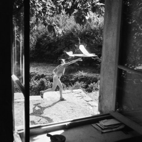 Willy Ronis, Vincent, Model Aircraft Flyer, Gordes (Vaucluse), 1952. Courtesy the Ministry of Culture, MAP, RMN-Grand Palais. Willy Ronis donation