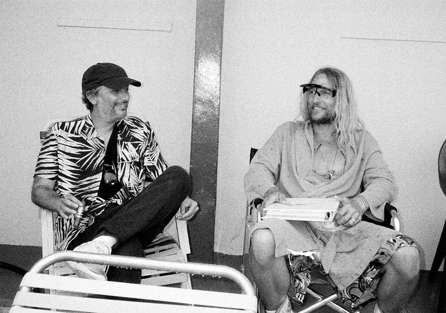 Moondog, Key Zest, from the movie Beach Bum by Harmony Korine. Lithography by Marjeta Morinc. Photography by Sam Haynes.