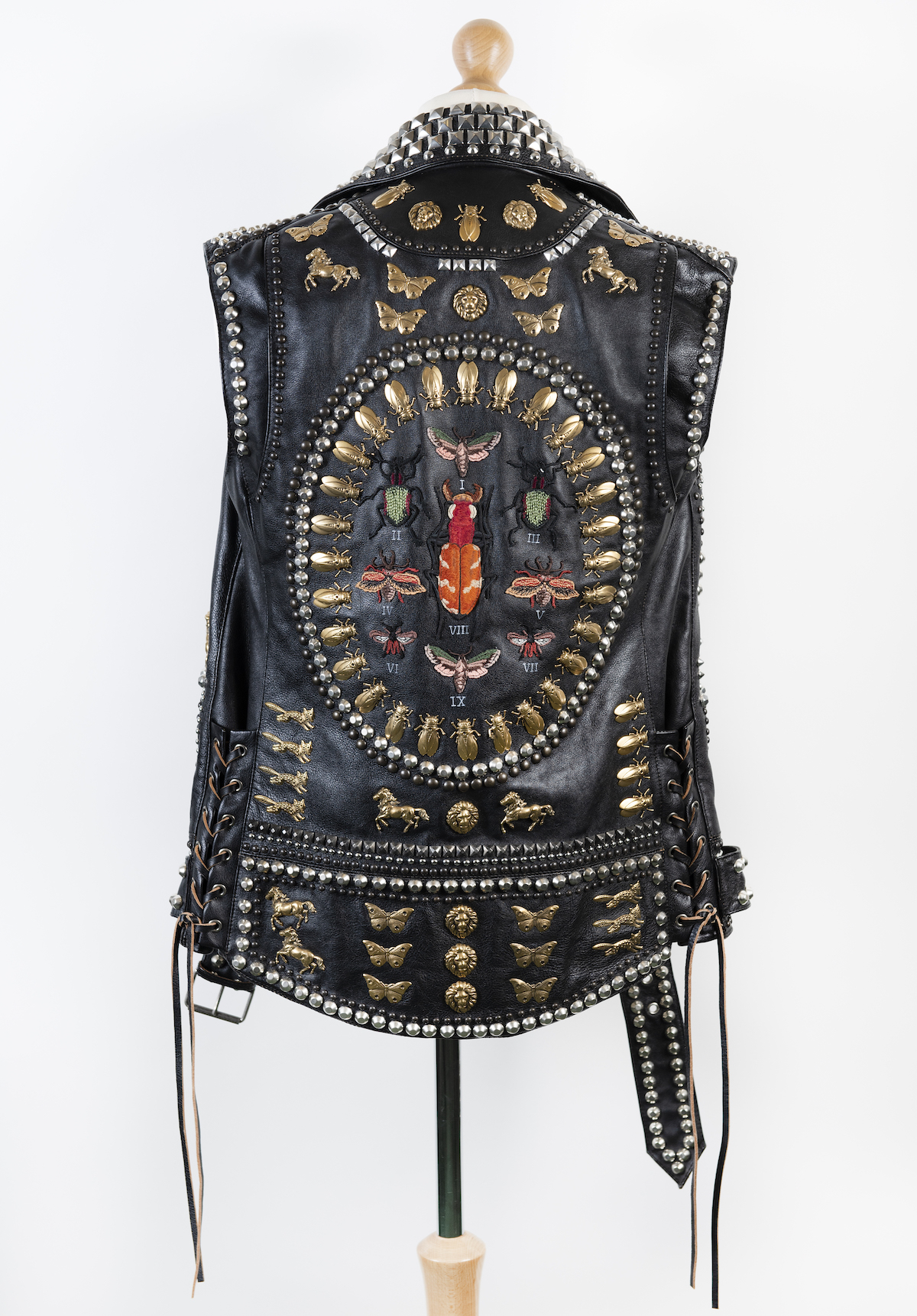 Ozzy Osbourne Gucci leather waist coat worn Courtesy of Sharon and Ozzy Osbourne - No More Tours 2 2018 © Copyright Home of Metal 