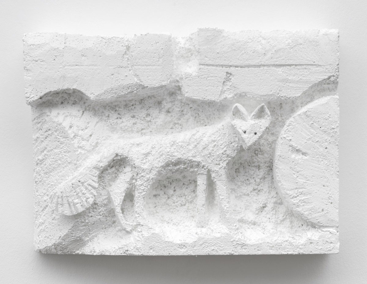 Lin May Saeed, Small Fox Relief, 2019. Courtesy: Private Collection Photo: by Wolfgang, Günzel