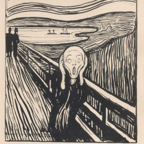 Edvard Munch, The Scream, 1895. Private Collection, Norway. Photo by Thomas Widerberg