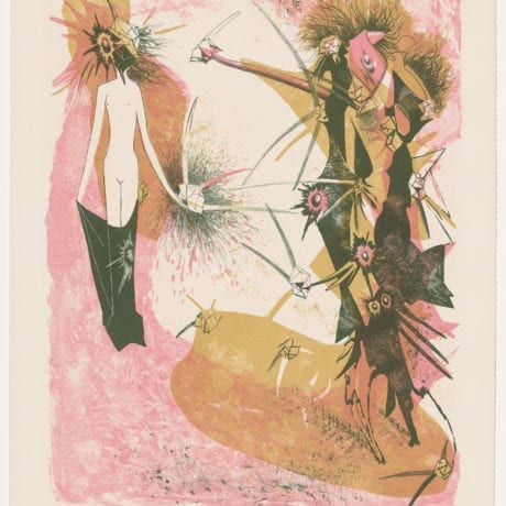 Dorothea tanning lithograph