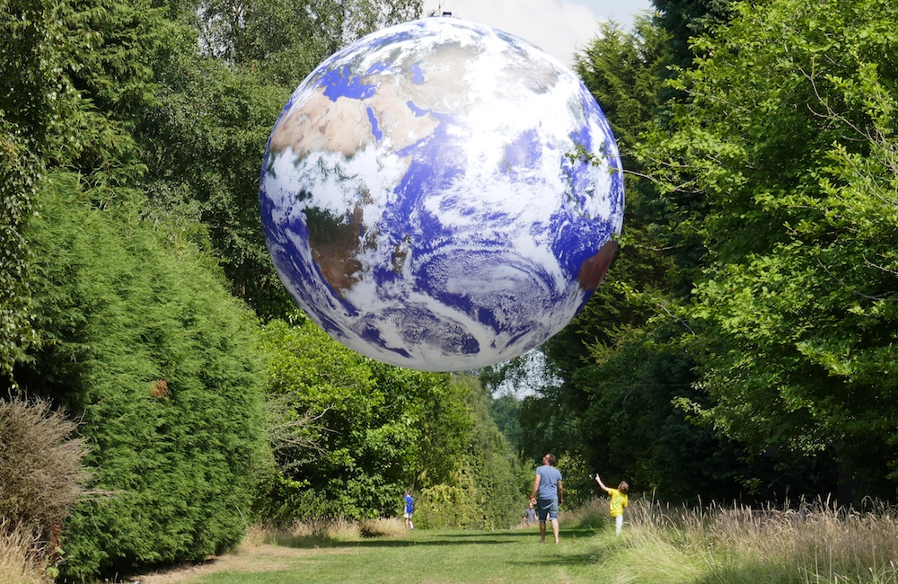 Luke Jerram, Gaia at Bluedot, 2018