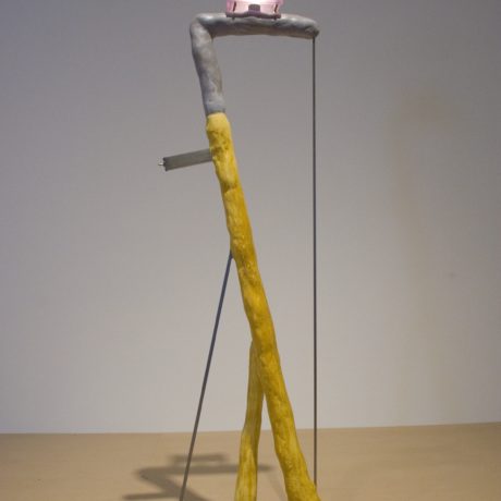 David Lynch, Yellow Green Violet Lamp, 2011