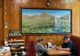 600 Cafe, Miles City, Montana 10.2018 © Mark Power / Magnum Photos