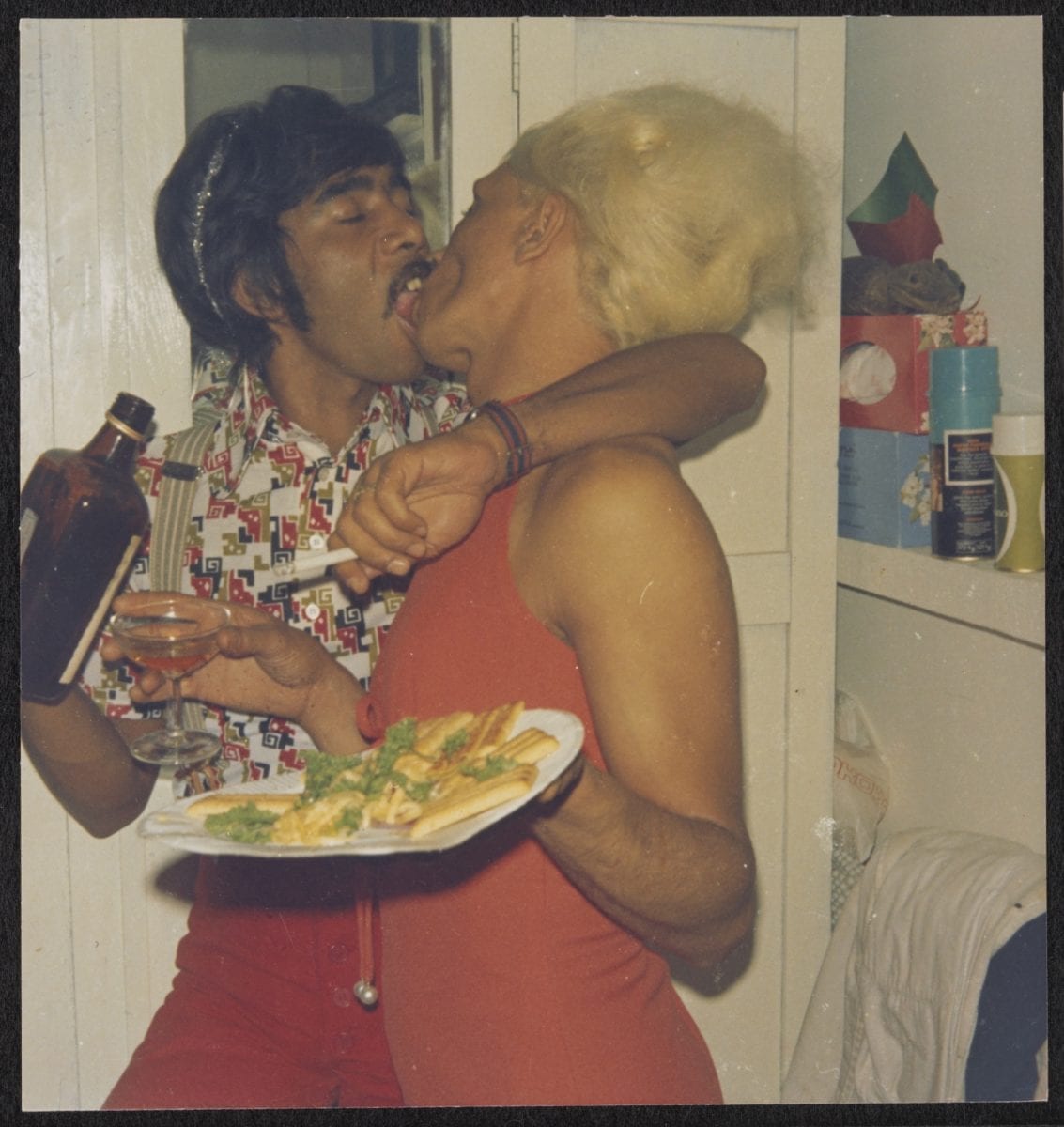 Brian and Kewpie in Kewpie’s bedroom, circa 1960 to 1985