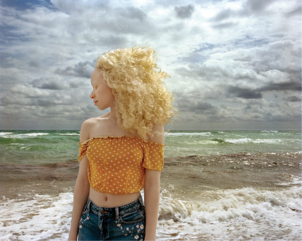 Rania Matar, Rayven, Miami Beach, Florida, 2019; Archival pigment print, 37 x 44 in.; Courtesy of the artist and Robert Klein Gallery