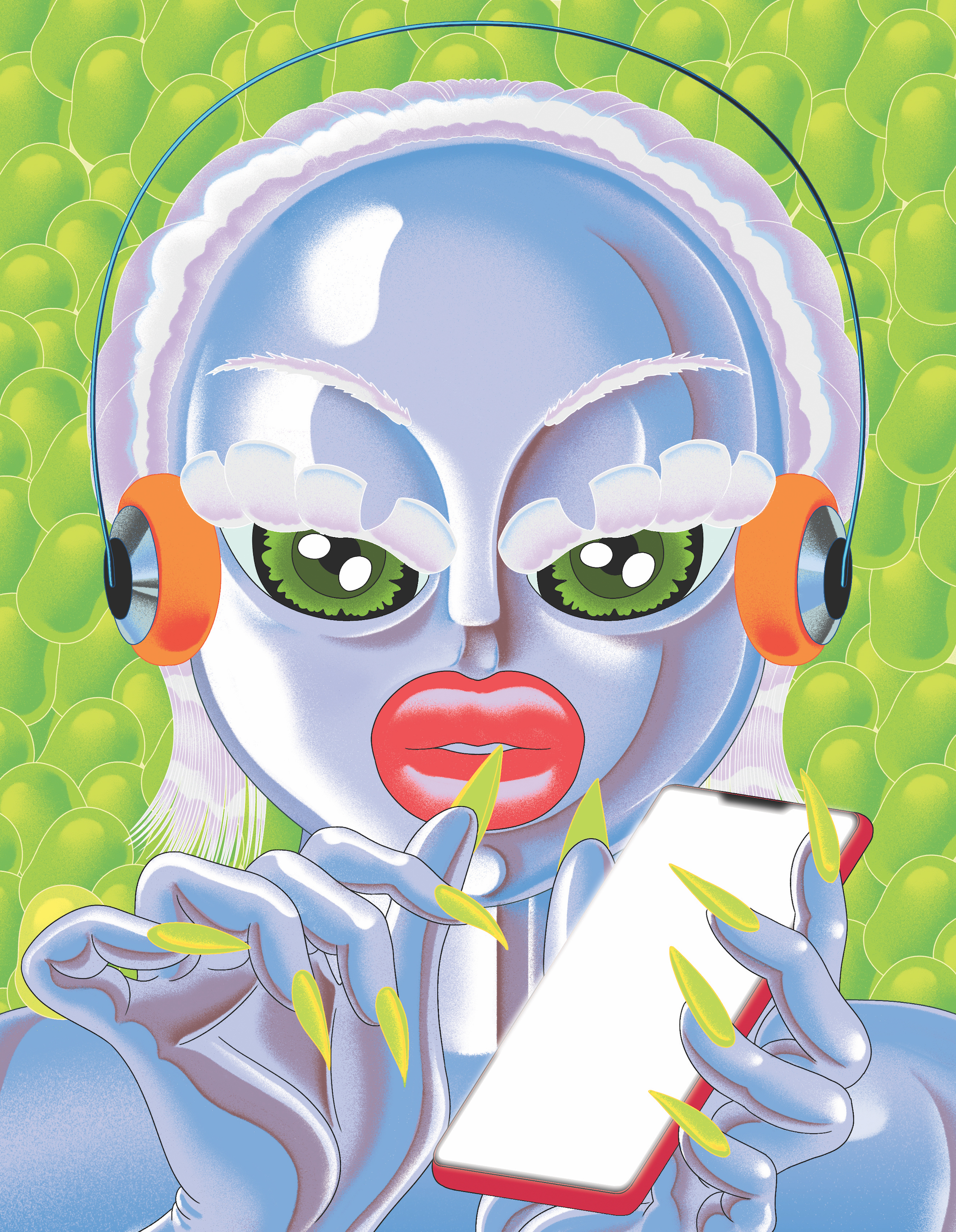 Face Masks and Cyborgs Self Care for the Future With Illustrator  