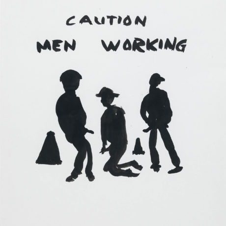 Florence Loewy Wegman, Caution Men Working, 1984