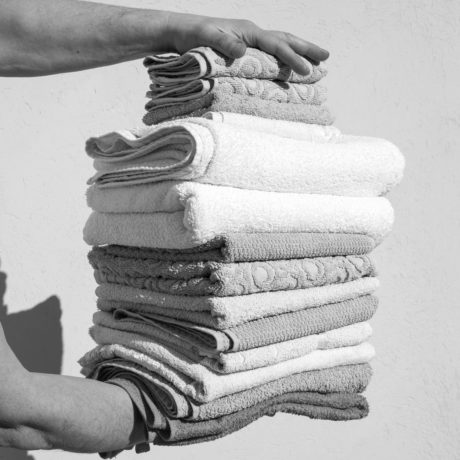Eleonora Agnosti, Folded Towels, 2018