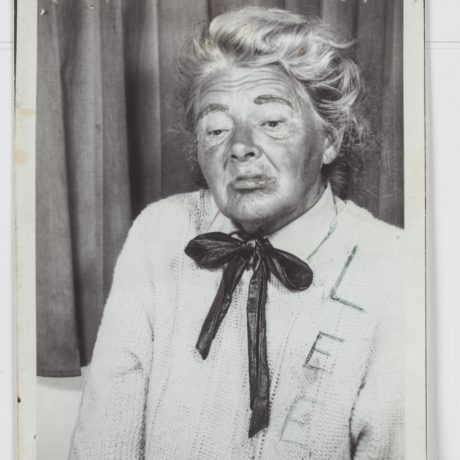 Both images: Lee Godie, untitled, n.d. Collection of Scott H. Lang, IL.