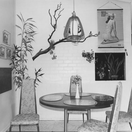 Arnold Kramer, Breakfast Room, Stevenson, Maryland, 1977. Courtesy Joseph Bellows Gallery