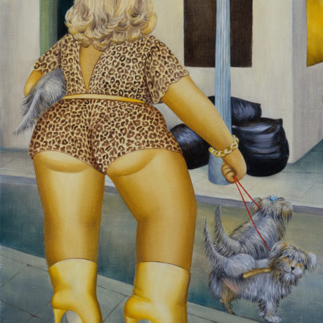 Beryl Cook, Lady of Marseille, Courtesy of Our Beryl Cook