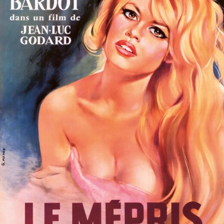 Le Mépris (1963), French one sheet Georges Allard