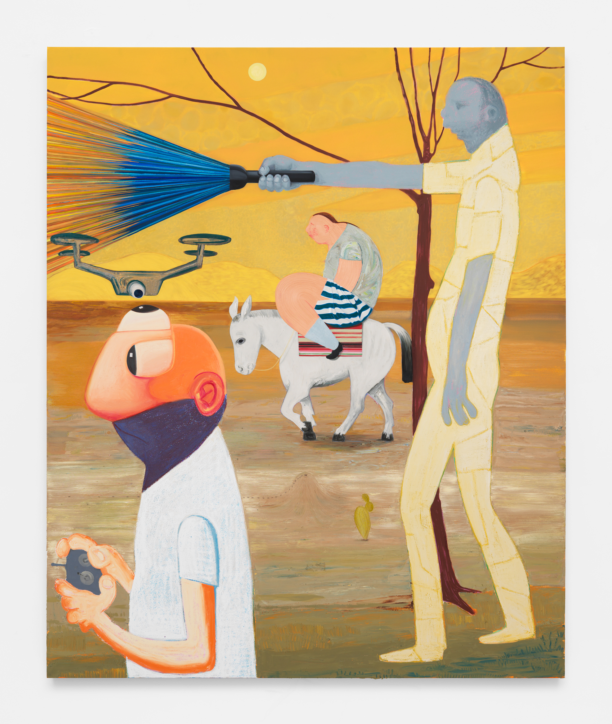 Nicole Eisenman, The Darkward Trail, 2018