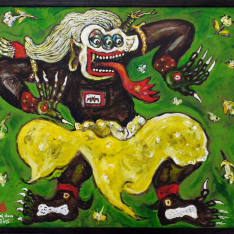 Heri Dono, Calon Arang, 2015. Courtesy the artist and Jan Manton Art