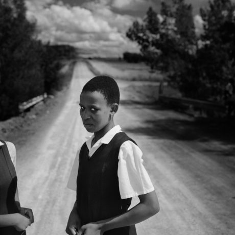 Nadav Kander, Schoolgirl (white photographer), Northern Transvaal (now Limpopo Province), South Africa, 1991