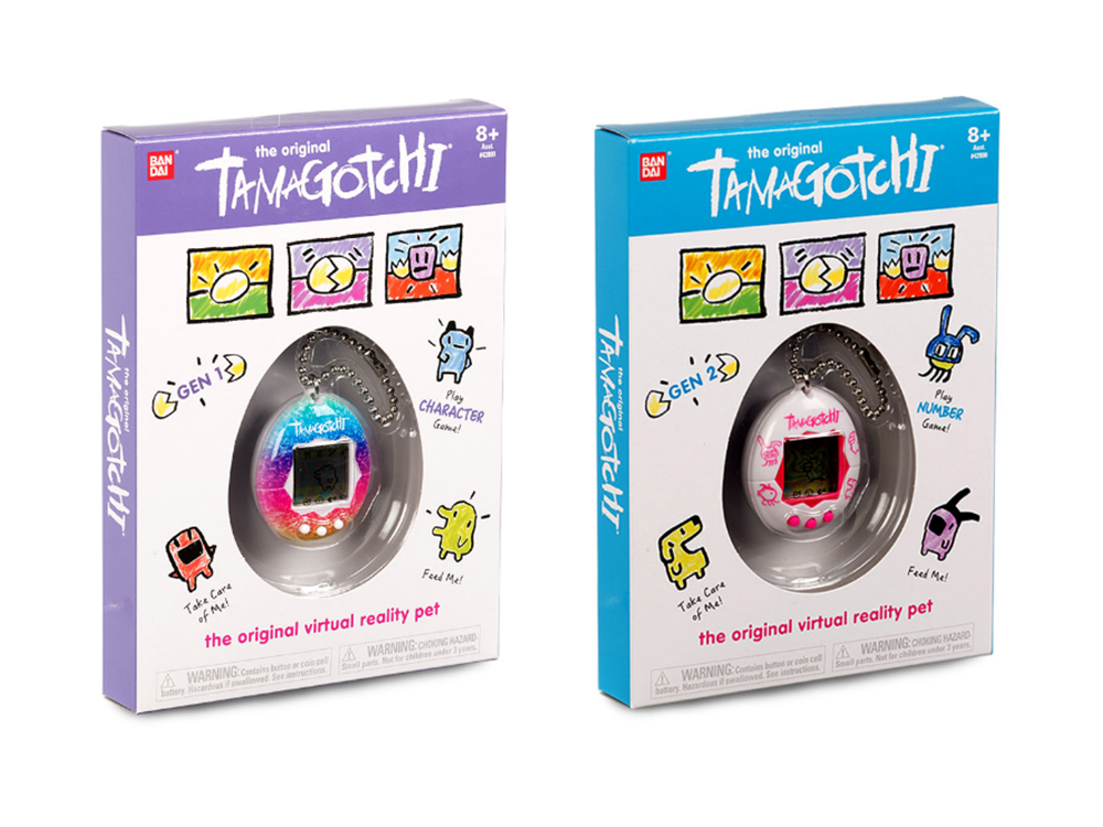 Second generation Tamagotchi packaging