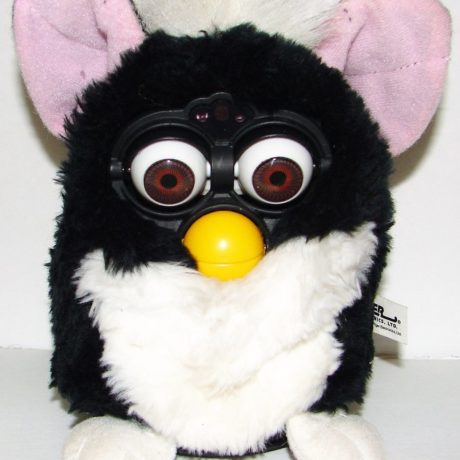 1998 Furby model in black, by Tiger Electronics