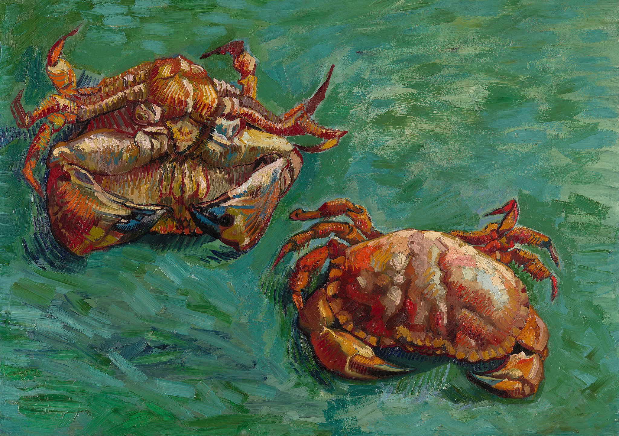 Vincent van Gogh, Two Crabs, 1889