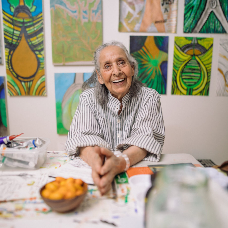 Luchita Hurtado Portrait by Oresti Tsonopou, 2018los - ELEPHANT