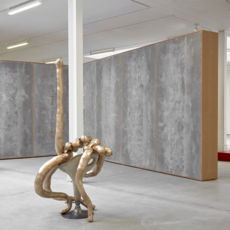 Installation view, Sarah Lucas, Hone Pie, Sadie Coles HQ London