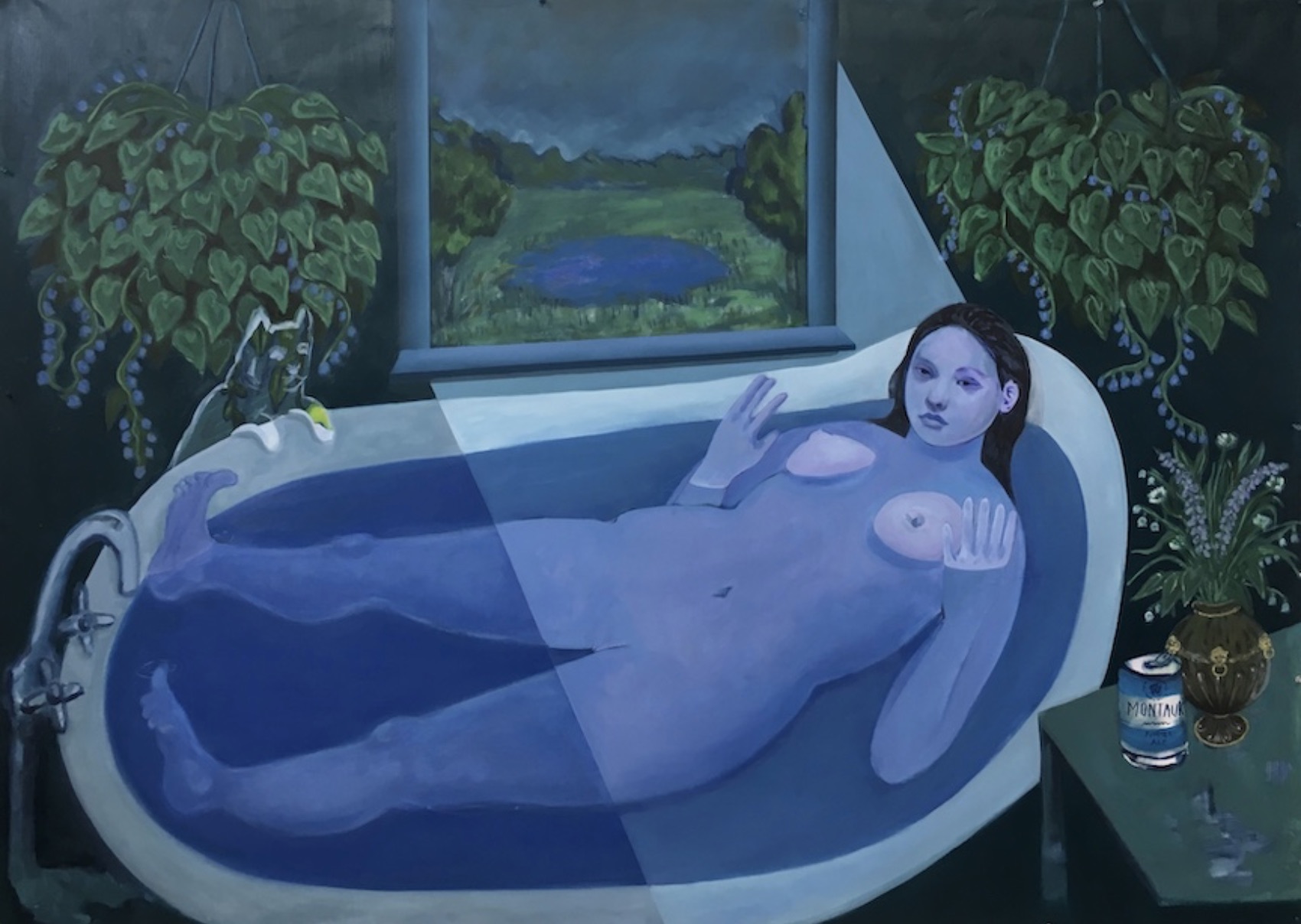 Bambou Gili, Ophelia In The Tub, 2019. Image courtesy of the artist and Arsenal Contemporary Art, New York