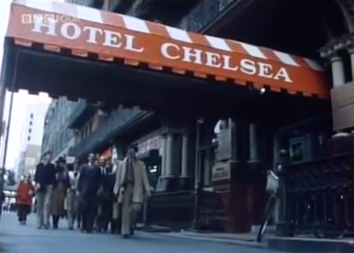 BBC Four Arena Chelsea Hotel episode still