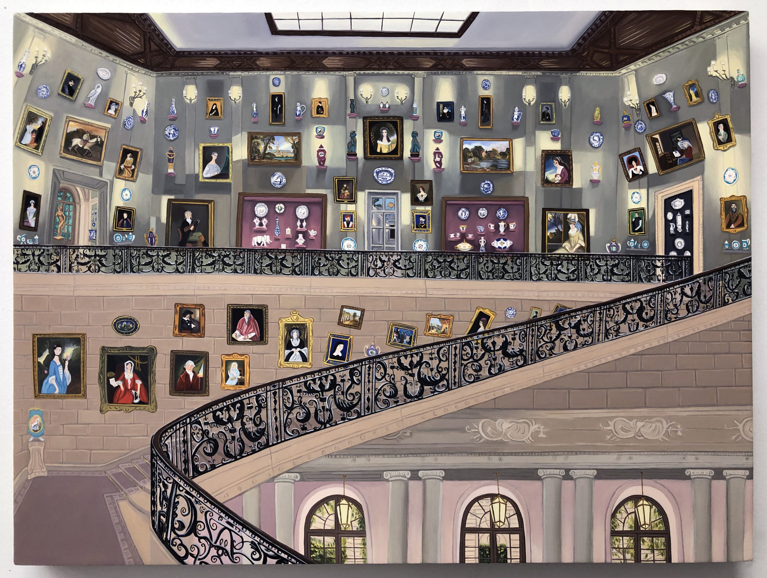 Gretchen Scherer Imagining the Frick, Second Floor, 2020