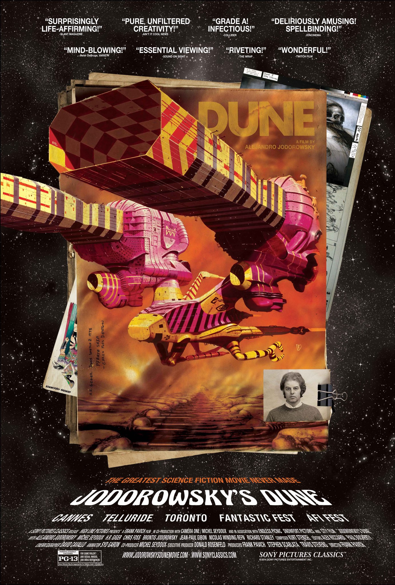  Jodorowsky's Dune (2013) poster