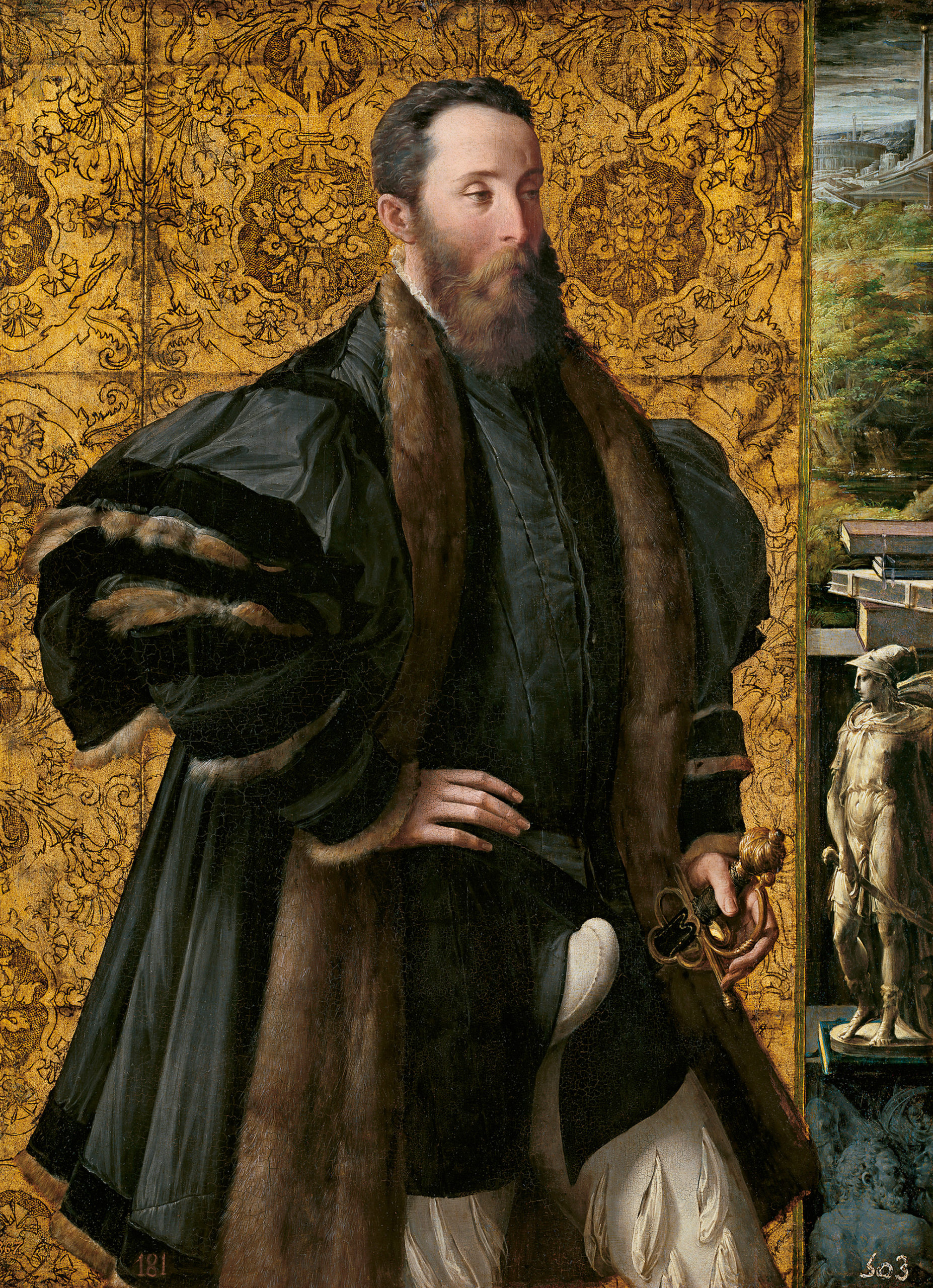 Parmigianino (Girolamo Francesco Maria Mazzola), Pietro Maria Rossi, Count of San Secondo, 1535–1538