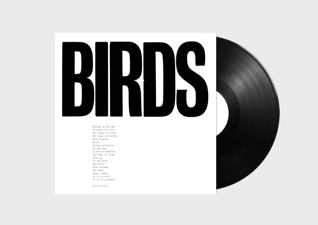 Anthony Burrill, Erik Kessels and Malcolm Goldie, Birds