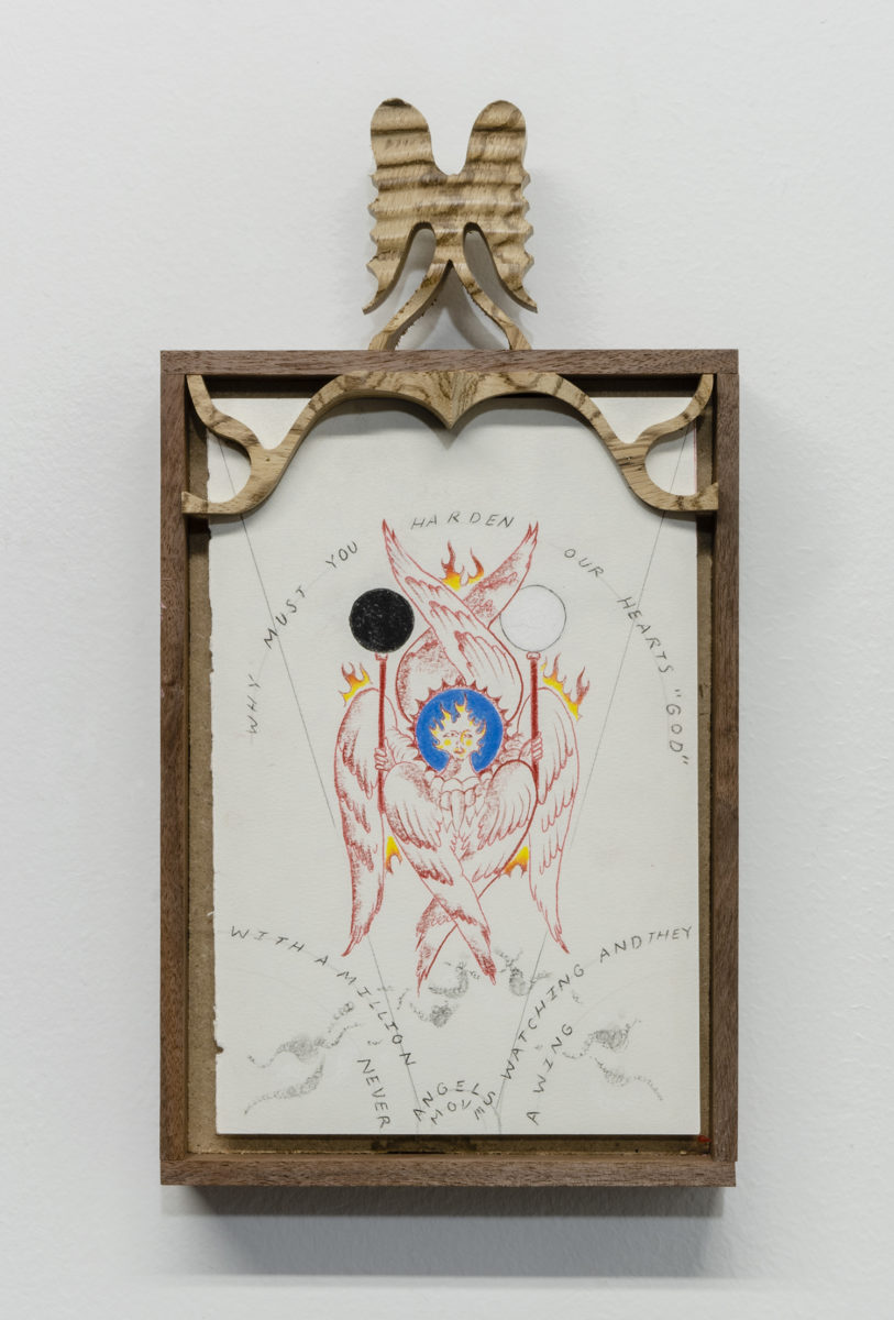 Harry Gould Harvey IV, Seraphim Blinded In A World Ablaze, 2020. Courtesy of theartist and Bureau, New York.