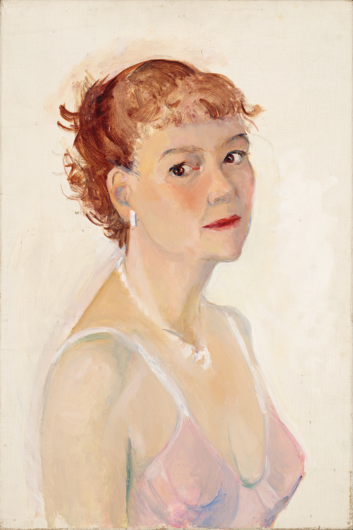 Josephine Verstille (Nivison) Hopper, Untitled (Self-portrait). Courtesy PAAM, gift of Laurence C and J Anton Schiffenhaus in memory of Mary Schiffenhaus, and two anonymous donors, 2016