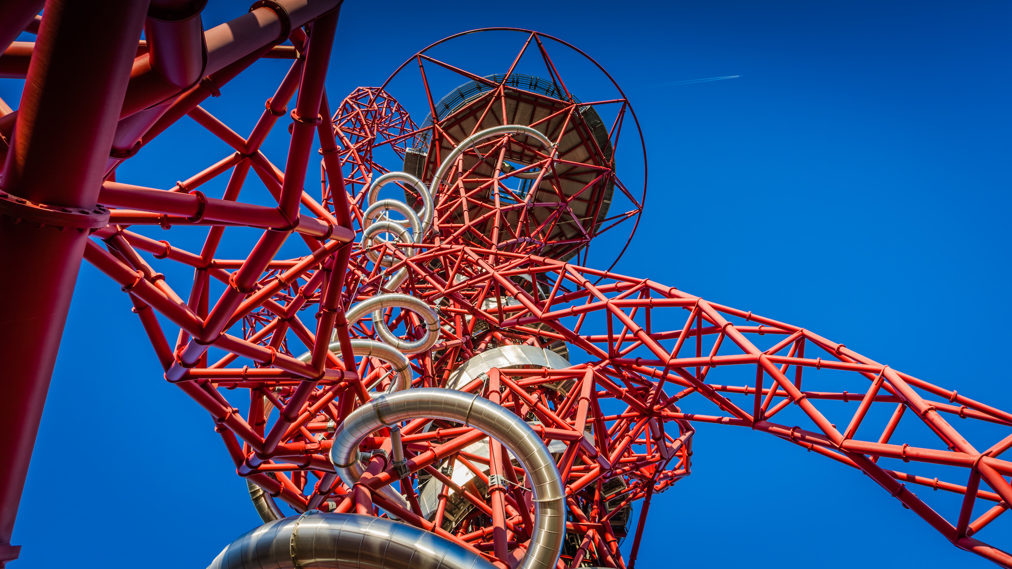 ArcelorMittal Orbit and The Slide, courtesy of Queen Elizabeth Olympic Park