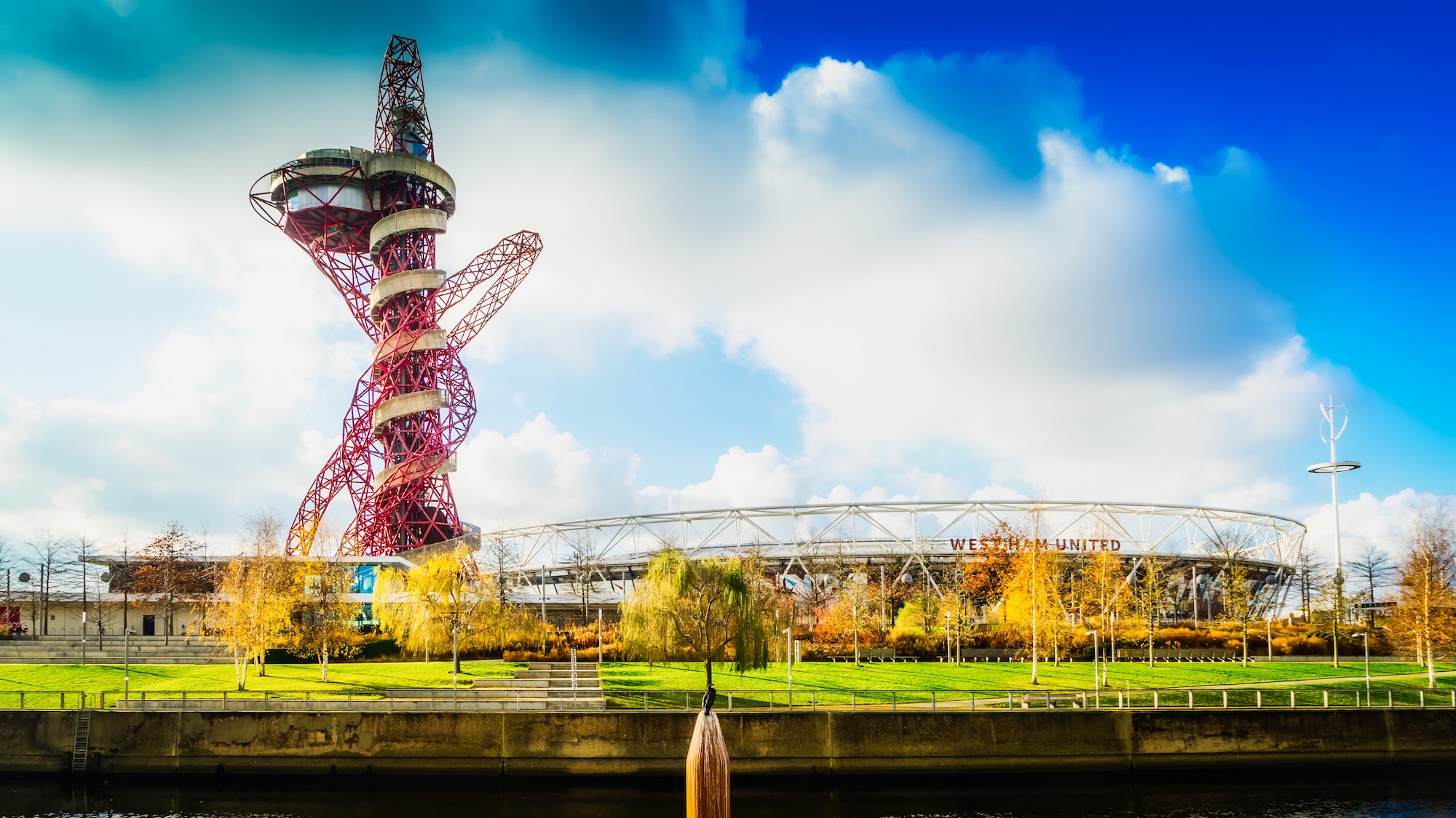 ArcelorMittal Orbit and The Slide, courtesy of Queen Elizabeth Olympic Park
