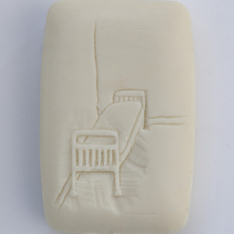Lee Cutter, Bedtime from the series Prison Culture, buttermilk soap, 2017. Courtesy the artist