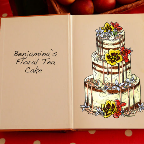 Tom Hovey, Benjamina's Floral Tea Cake, Great British Bake Off Series 7