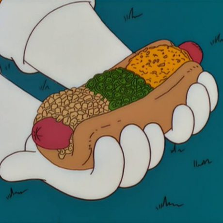 Screenshot from The Simpsons, Isotope Dog Supreme
