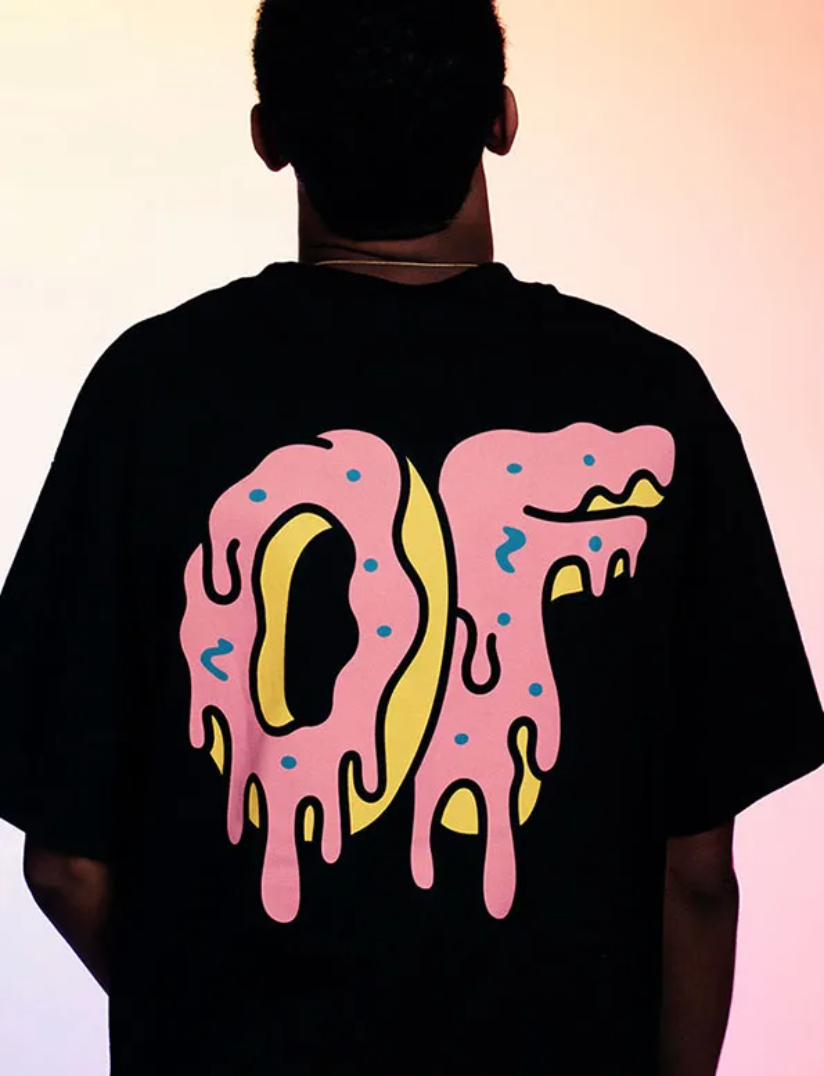 Odd Future Black & Purple Baseball Jersey