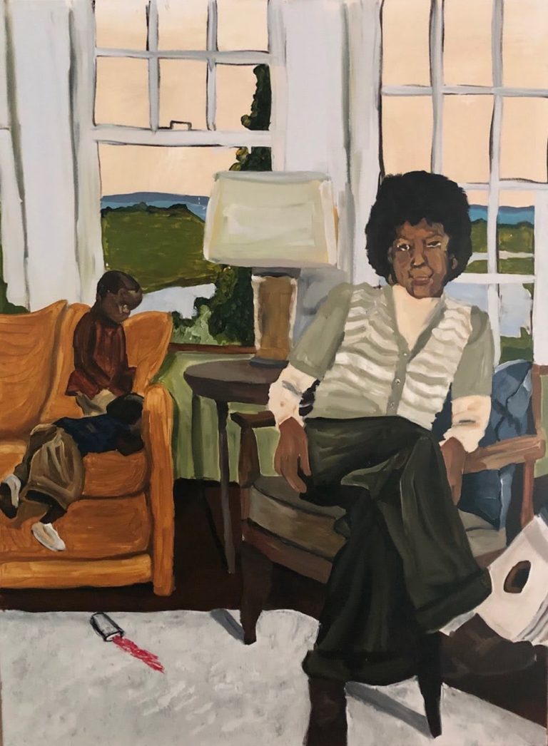 Jerrell Gibbs’ Thoughtful Paintings Retrace Memories and Family Moments