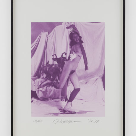 Carolee Schneemann, Ice Naked Skating, detail 3, 1972/1988. Copyright The Artist. Courtesy of Richard Saltoun Gallery.