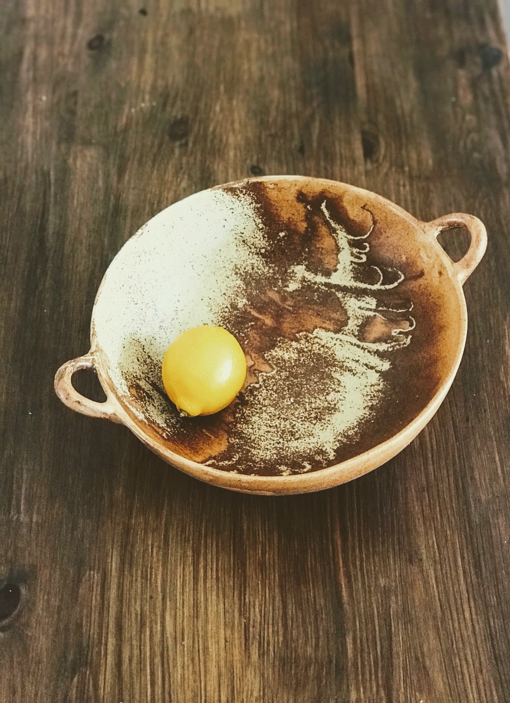 Lemon in Bowl. Photo by author