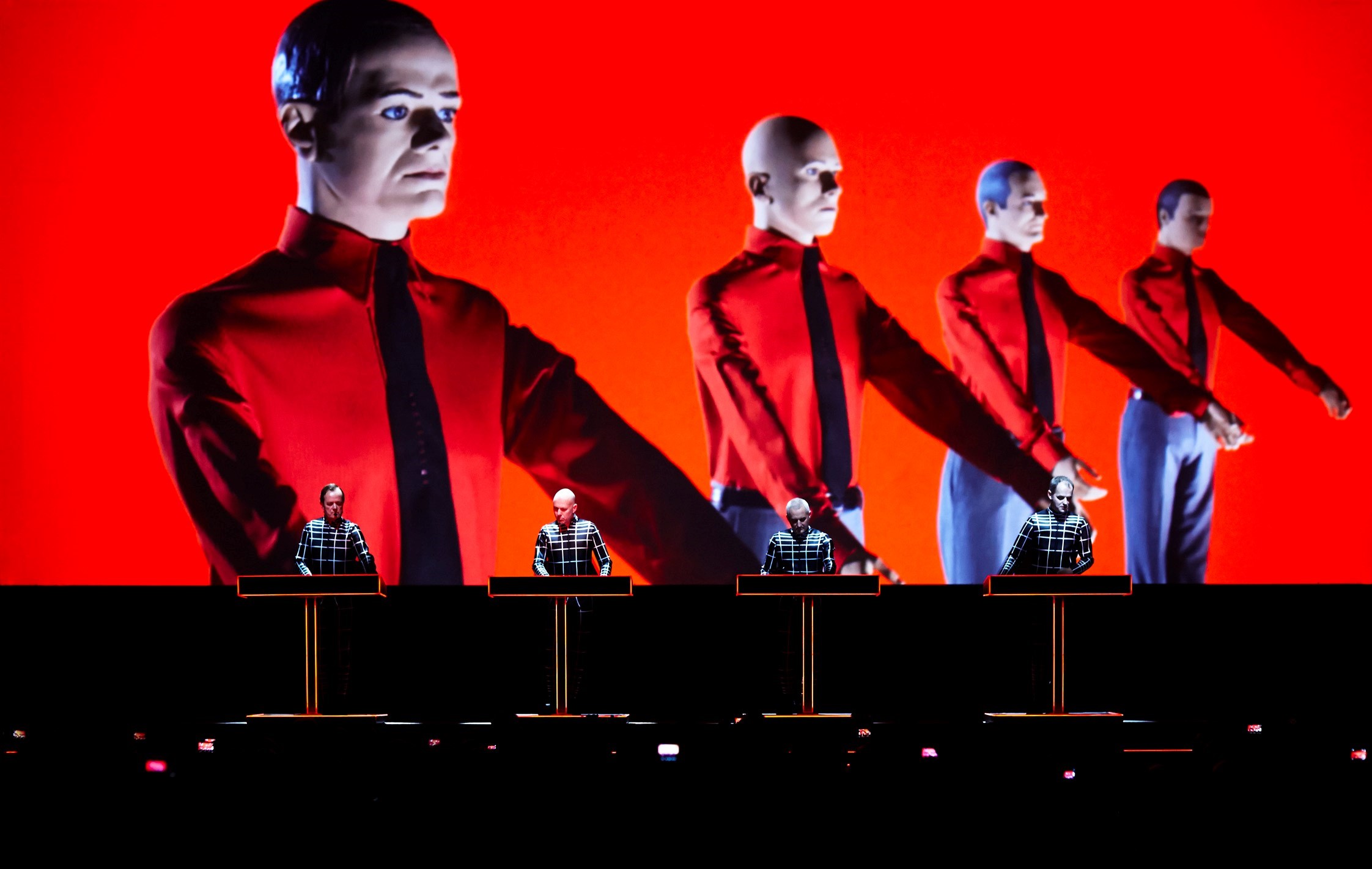 Kraftwerk. Photo by Peter Boettcher