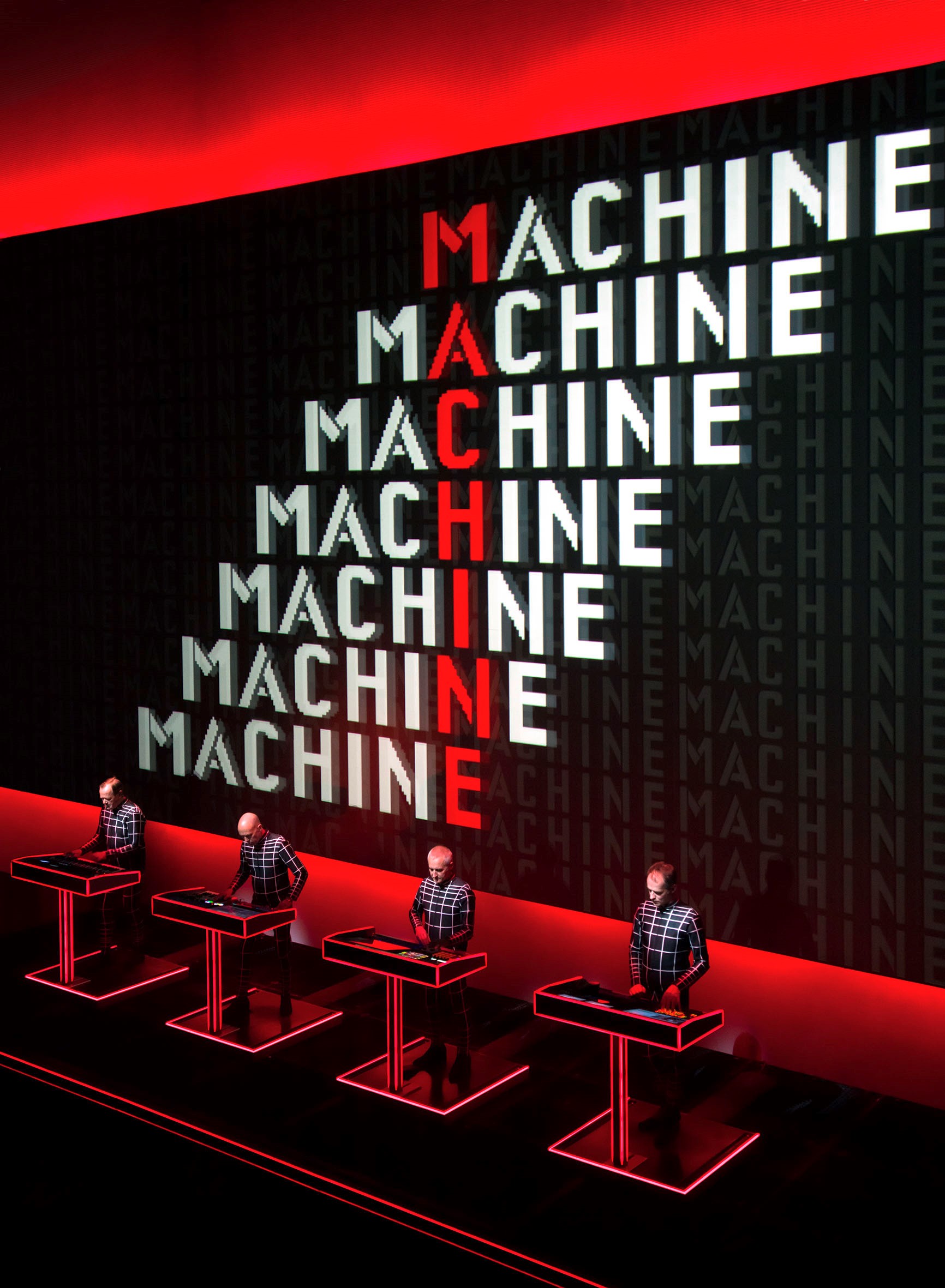 Kraftwerk. Photo by Peter Boettcher