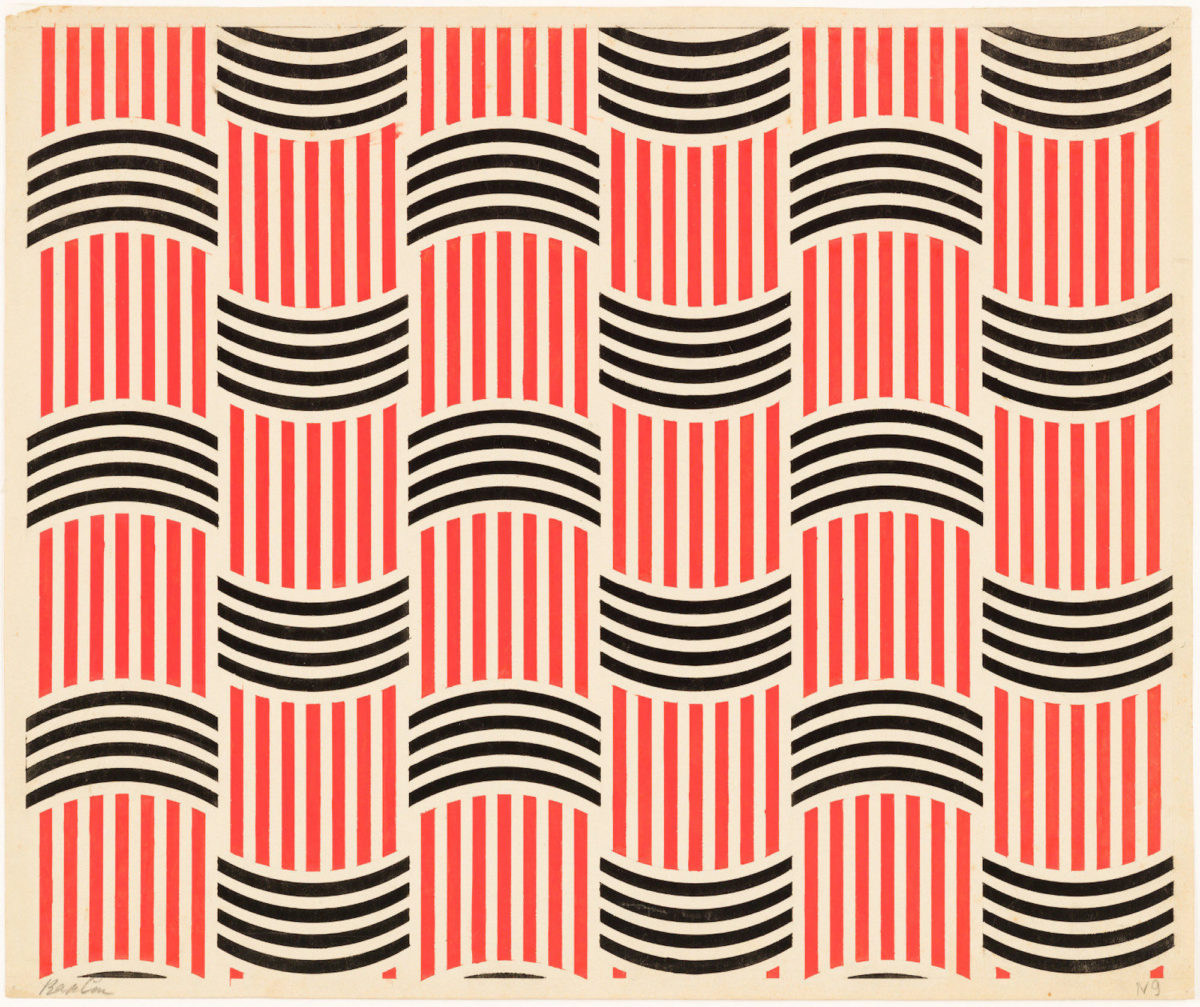 Varvara Stepanova, Textile Design (1924) (2)