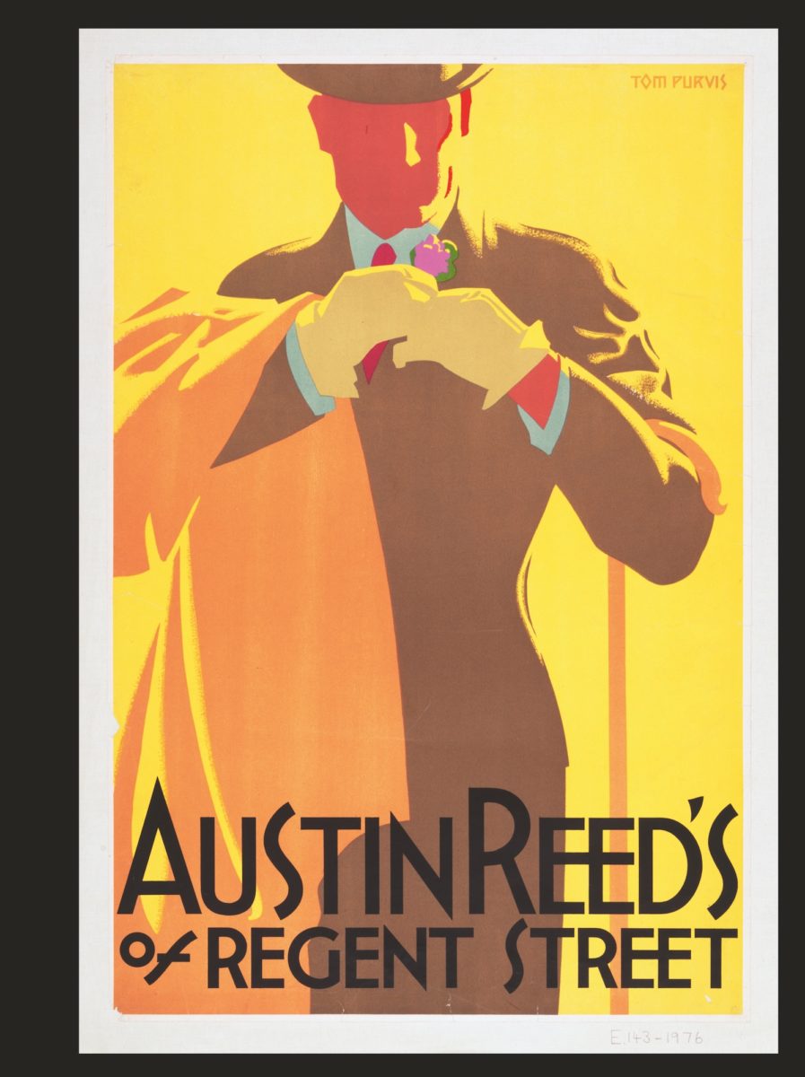 Tom Purvis, Austin Reed’s of Regent Street,Great Britain, c. 1935 © 2020 Victoria and Albert Museum, London