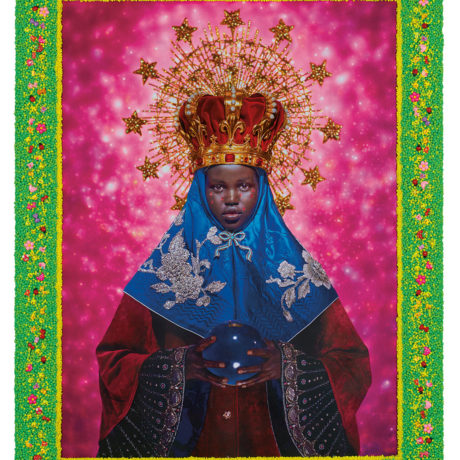 Pierre et Gilles, La Vierge Noire, 2018. Courtesy the artists and Galerie Templon