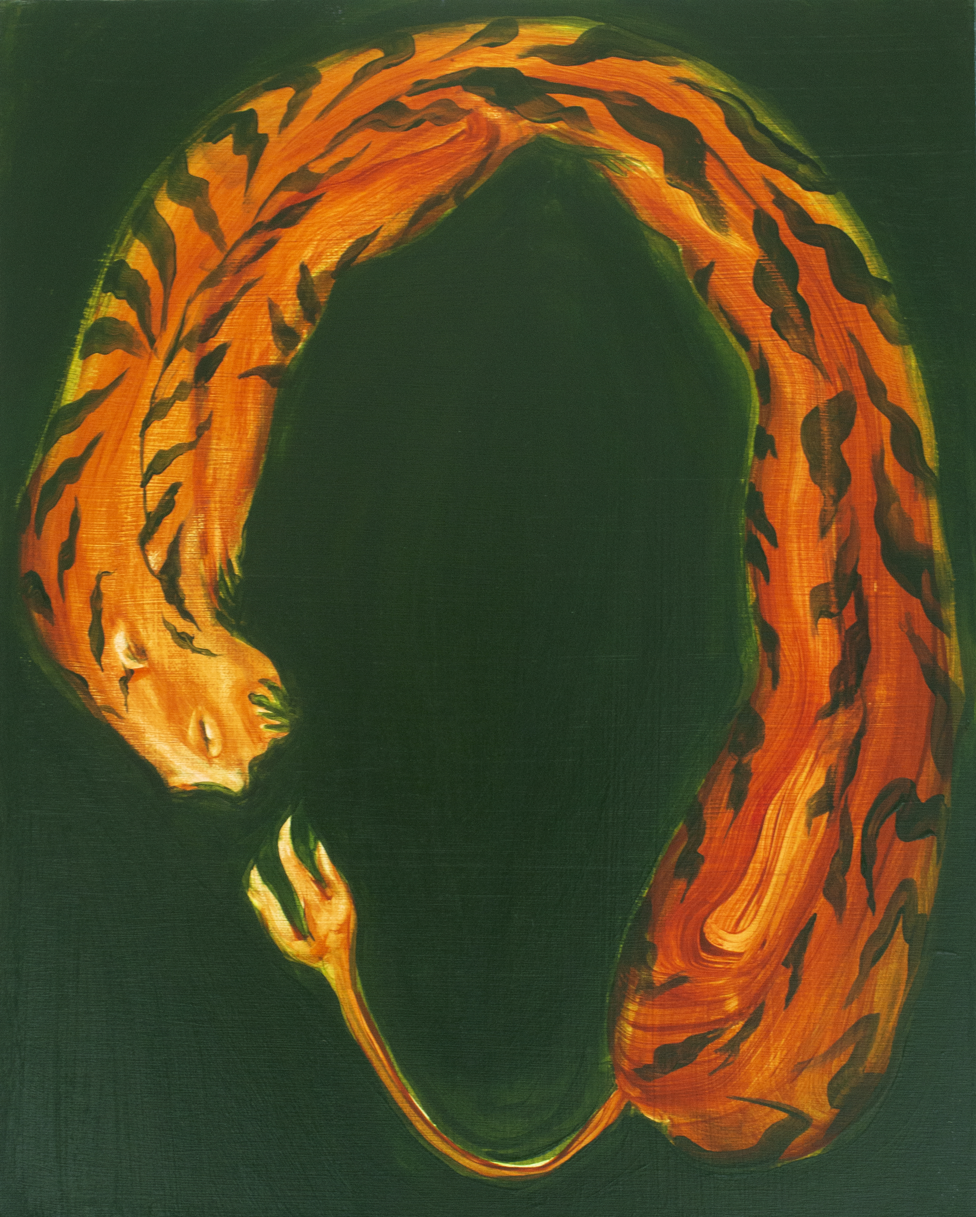 Aparna Sarkar, Untitled (Tiger Loop), 2019